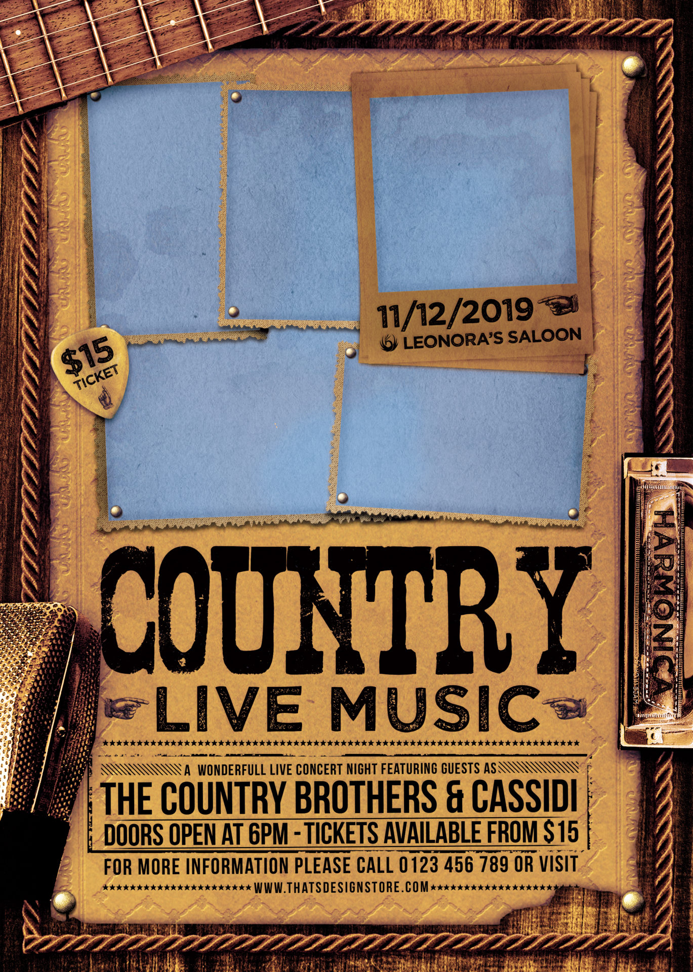 Country-Live-Flyer-Template-V3