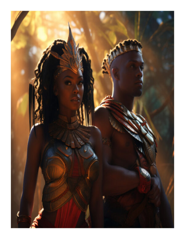 26 African Warriors Posters - Image 3