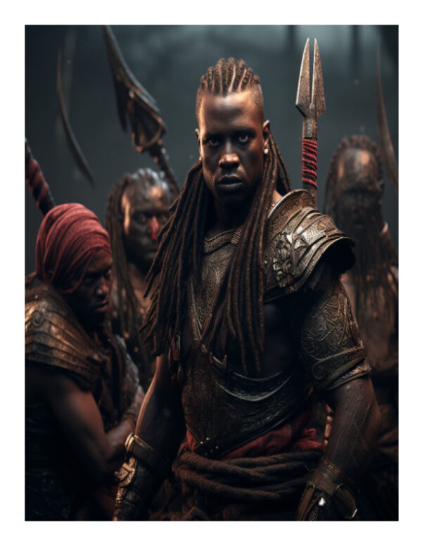 26 African Warriors Posters - Image 8