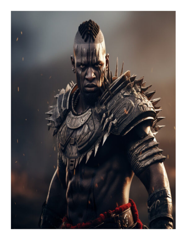 26 African Warriors Posters - Image 9