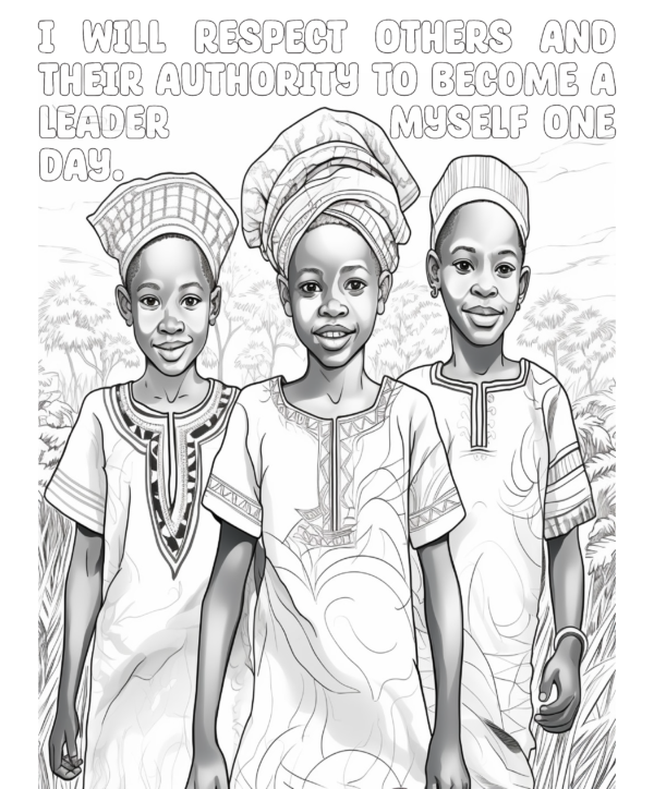 Proverb Affirmation Coloring Book for Boys: Book 1-Vol 5 - Image 9